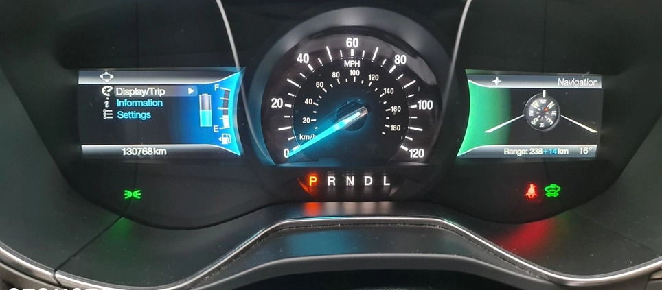 Ford Fusion cena 79900 przebieg: 130750, rok produkcji 2017 z Września małe 781